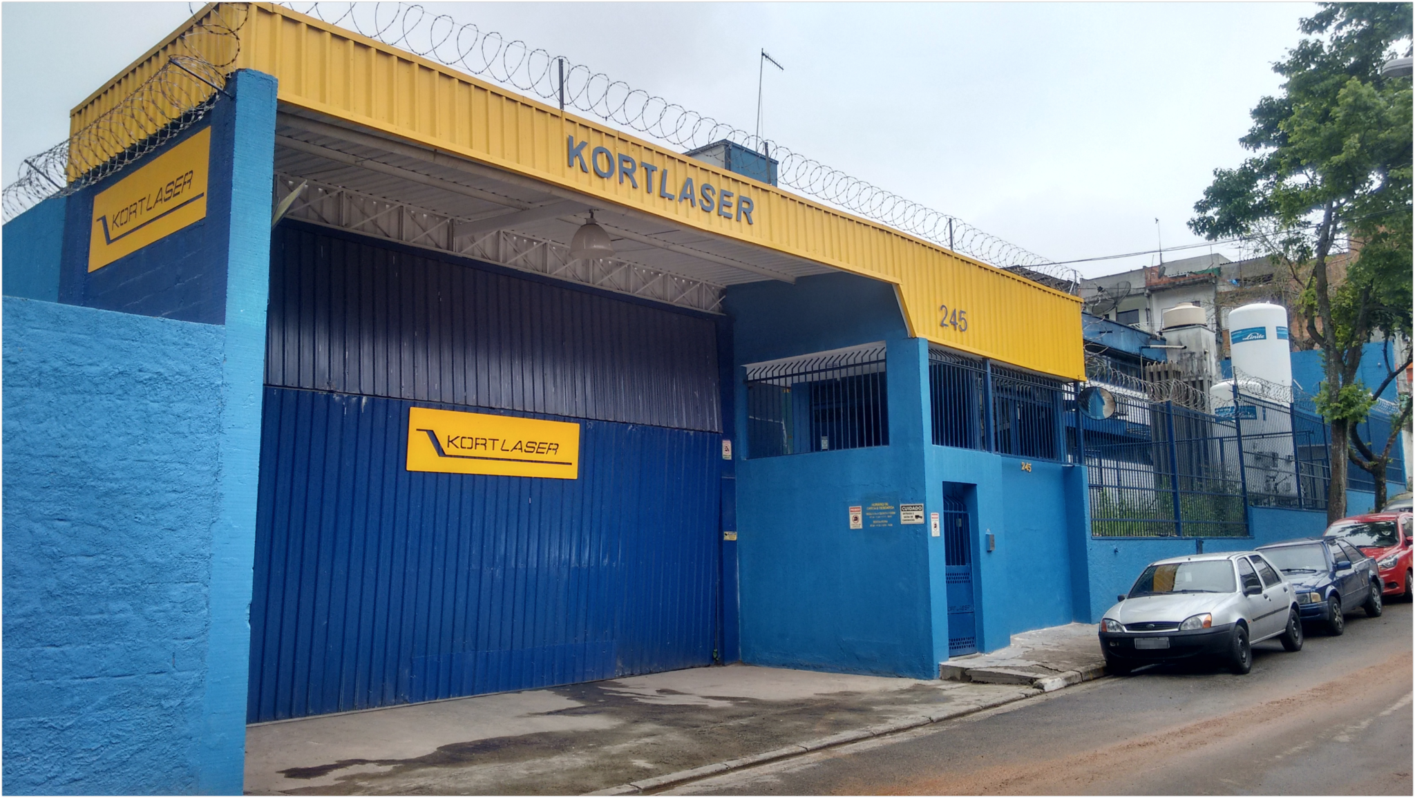 Fachada da KORTLASER